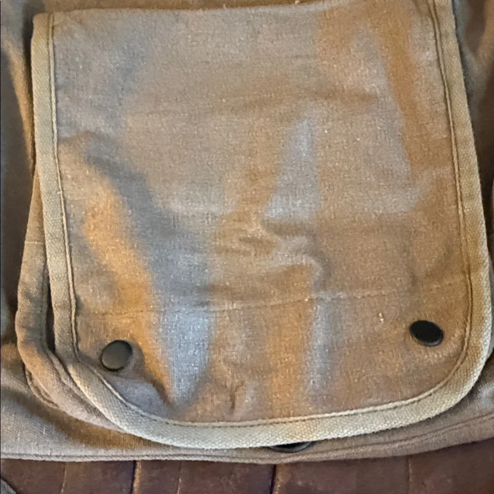 Rothco Brown Canvas Messenger Bag 